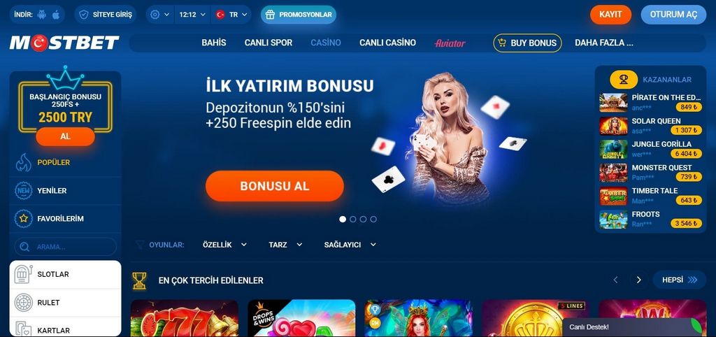 MostBet AZ Gambling Enterprise